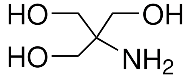 Tris base =99.9% (titration), abs., 100 mg/mL, 300&#160;nm &#8804;0.015