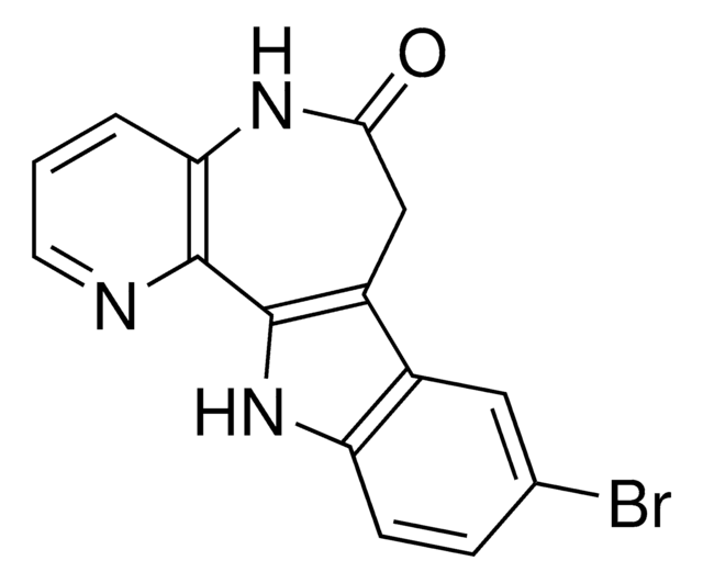 1-Azakenpaullone A Kenpaullone analog that acts as a potent and ATP-competitive inhibitor of GSK-3&#946;.