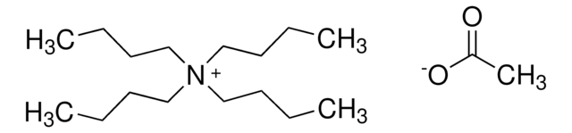 四丁基醋酸铵 for electrochemical analysis, &#8805;99.0%