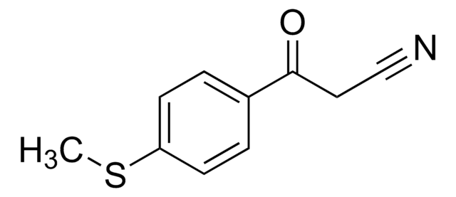 3-(4-(Methylthio)phenyl)-3-oxopropanenitrile AldrichCPR