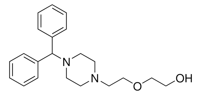 2-[2-(4-benzhydryl-1-piperazinyl)ethoxy]ethanol AldrichCPR