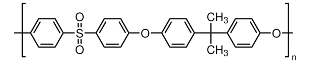 聚砜 average Mw ~35,000 by LS, average Mn ~16,000 by MO, pellets (Transparent)