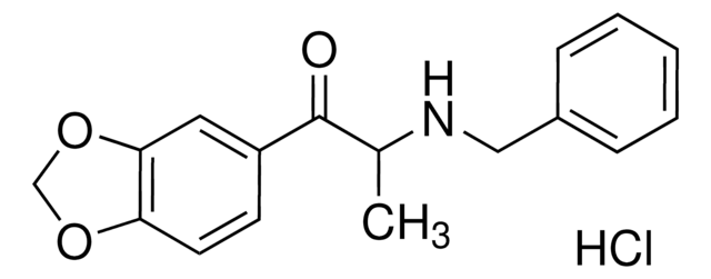 3,4-Methylenedioxy-N-benzylcathinone HCl (BMDP HCl) solution 1&#160;mg/mL in methanol, certified reference material, ampule of 1&#160;mL, Cerilliant&#174;