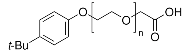 二醇酸乙氧酸4-叔丁基苯基醚 average Mn ~380