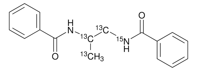 N,N&#8242;-(Propane-13C3)-1,2-diyldibenzamide-1-15N PESTANAL&#174;, analytical standard