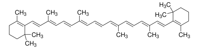 &#946;-胡萝卜素 synthetic, &#8805;95% (HPLC), crystalline