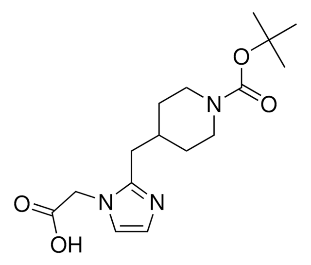 2-(2-((1-(tert-Butoxycarbonyl)piperidin-4-yl)methyl)-1H-imidazol-1-yl)acetic acid