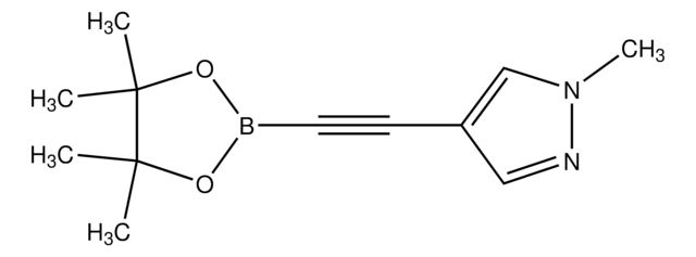 1-Methyl-4-[(4,4,5,5-tetramethyl-1,3,2-dioxaborolan-2-yl)ethynyl]-1H-pyrazole AldrichCPR