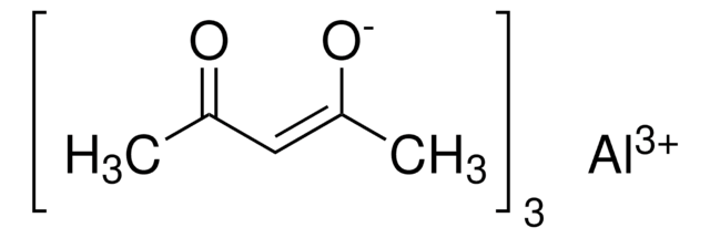 乙酰丙酮铝 purified by sublimation, 99.999% trace metals basis