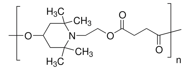 聚(4-羟基-2,2,6,6-四甲基-1-哌啶乙醇-alt-1,4-丁二酸) pharmaceutical secondary standard, certified reference material