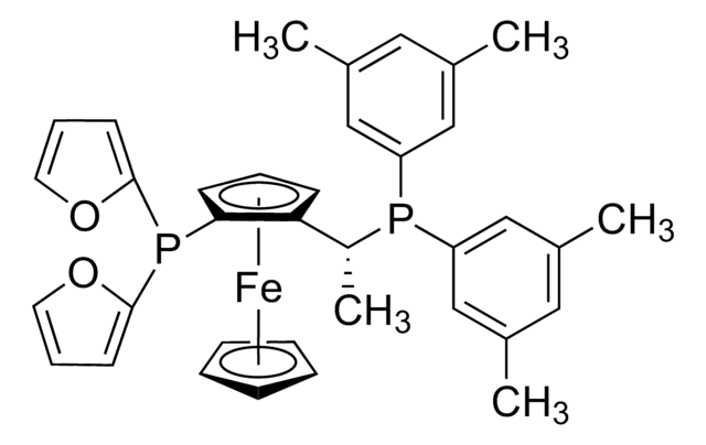 (R)-1-{(SP)-2-[二(2-呋喃基)膦基]二茂铁基}乙基二(3,5-二甲苯基)膦 &#8805;97%