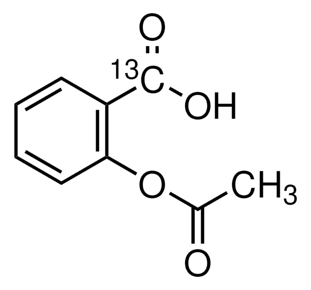 Acetylsalicylic acid-&#945;-13C 99 atom % 13C