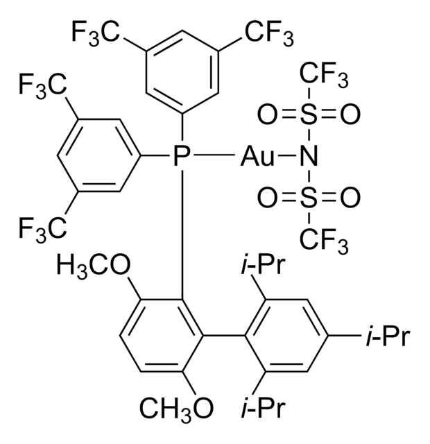 2-{Bis[3,5-bis(trifluoromethyl)phenyl]phosphino}-3,6-dimethoxy -2&#8242;,4&#8242;,6&#8242;-triisopropyl-1,1&#8242;-biphenyl gold(I) bis (trifluoromethylsulfonyl)imide