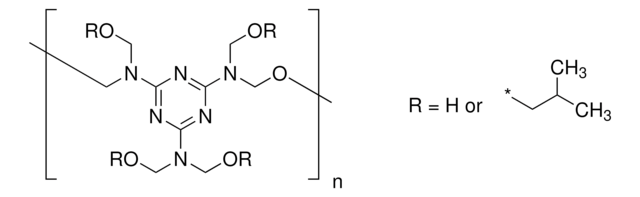 异丁基化聚(三聚氰胺-co-甲醛)&#65292; 溶液 average Mn ~1,620, 50&#160;wt. % in isobutanol