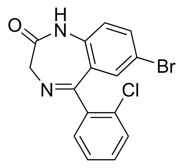 芬那西泮标准液 溶液 1.0&#160;mg/mL in acetonitrile, ampule of 1&#160;mL, certified reference material, Cerilliant&#174;