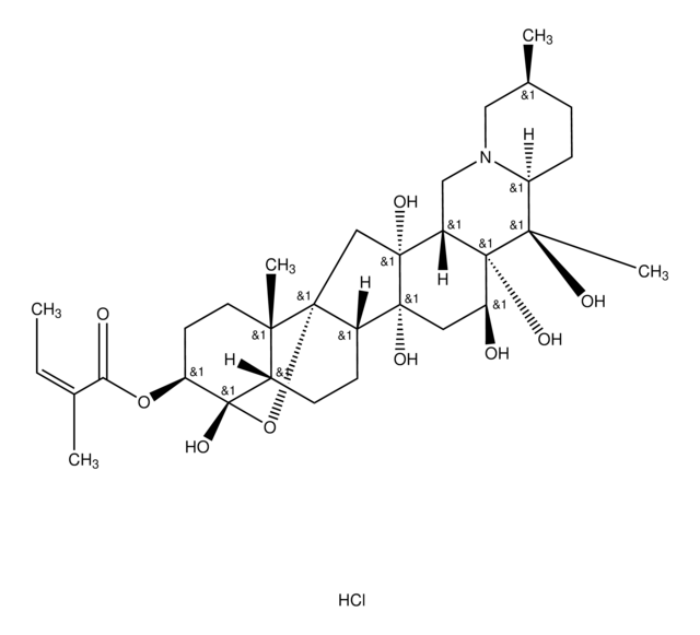 Veratrine hydrochloride analytical standard, for drug analysis