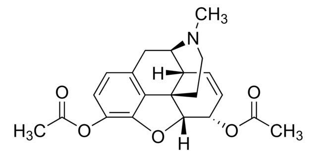 Heroin analytical standard, &#8805;98% (HPLC)