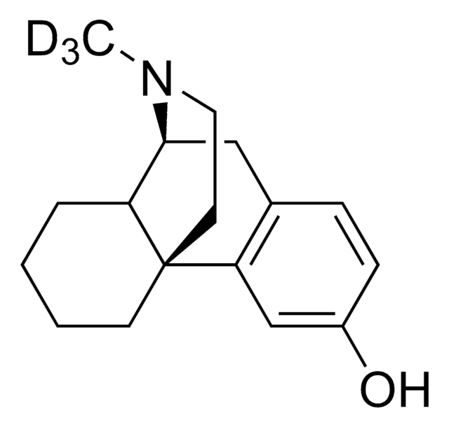 右啡烷-d 3 100&#160;&#956;g/mL in methanol, ampule of 1&#160;mL, certified reference material, Cerilliant&#174;