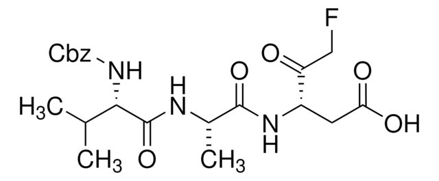 Z-Val-Ala-Asp氟甲基酮 powder, &#8805;90% (TLC)