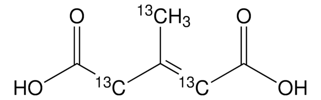 3-甲基-13C-戊烯二酸-2,4-13C2 cis/trans mixture, 99 atom % 13C, &#8805;98% (CP)