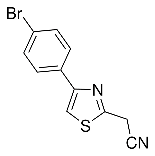 4-(4-Bromophenyl)-2-thiazoleacetonitrile 97%