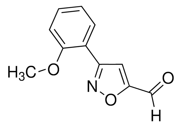 3-(2-Methoxyphenyl)isoxazole-5-carbaldehyde AldrichCPR