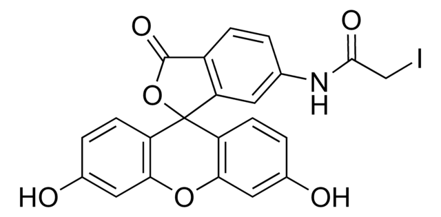 6-(Iodoacetamido)fluorescein suitable for fluorescence, &#8805;95% (HPLC)