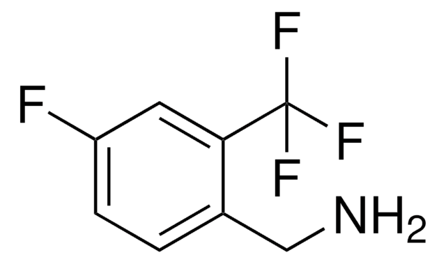 4-FLUORO-2-(TRIFLUOROMETHYL)BENZYLAMINE AldrichCPR