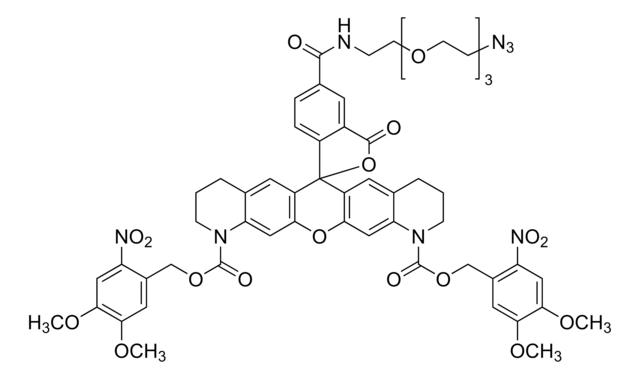 NVOC2-Q-rhodamine-5-PEG3-azide 95%