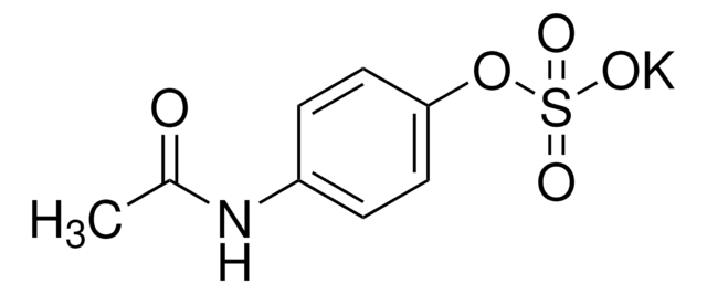 Paracetamol sulfate potassium salt solid, &#8805;97% (HPLC)