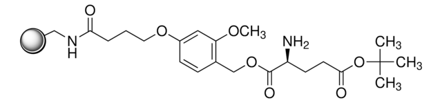 HGlu(OtBu)-HMPB-ChemMatrix&#174; resin extent of labeling: 0.3-0.65&#160;mmol/g loading