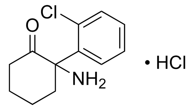 盐酸去甲氯胺酮标准液 盐酸盐 溶液 1.0&#160;mg/mL in methanol (as free base), ampule of 1&#160;mL, certified reference material, Cerilliant&#174;