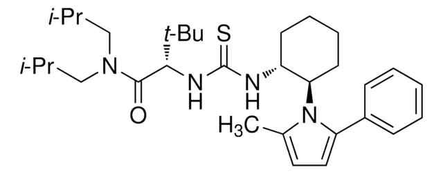 (2S)-3,3-二甲基-2-[[(1R,2R)-2-(2-甲基-5-苯基-1-吡咯基)环己基]硫脲基]-N,N-双(2-异丁基)丁酰胺 97%