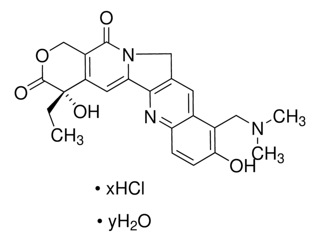 拓扑替康 盐酸盐 水合物 &#8805;98% (HPLC and enzymatic)