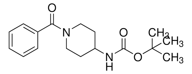 tert-Butyl 1-benzoyl-4-piperidinylcarbamate AldrichCPR