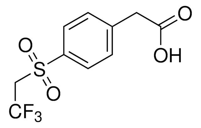 {4-[(2,2,2-Trifluoroethyl)sulfonyl]phenyl}acetic acid