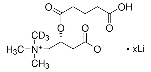 谷氨酰左旋肉碱-D3 锂盐 analytical standard