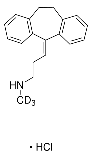 Nortriptyline-D3 hydrochloride solution 100&#160;&#956;g/mL in methanol (as free base), ampule of 1&#160;mL, certified reference material, Cerilliant&#174;