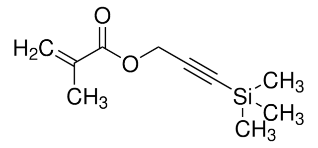 3-(Trimethylsilyl)propargyl methacrylate &#8805;98.0%, contains 200&#160;ppm MEHQ as inhibitor