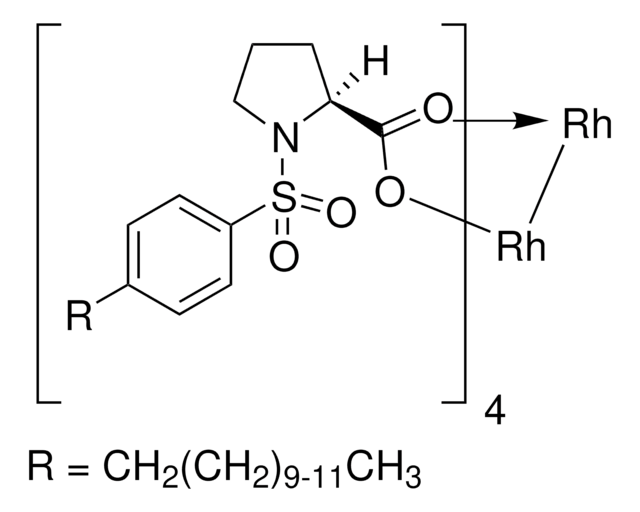 四[1-[[4-烷基(C11-C13)苯基]磺酰基]-(2S)-吡咯烷羧酸酯]二铑(II)