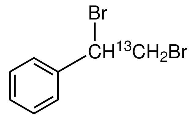 Styrene dibromide-(ethyl-2-13C) 99 atom % 13C