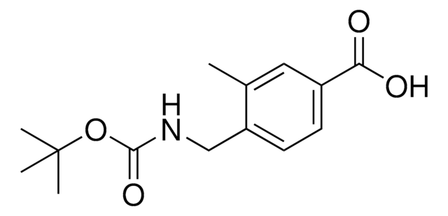 4-{[(tert-Butoxycarbonyl)amino]methyl}-3-methylbenzoic acid AldrichCPR