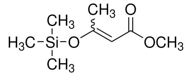 Methyl 3-(trimethylsilyloxy)crotonate, mixture of cis and trans 97%