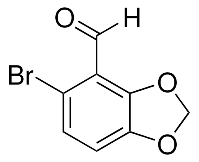 5-Bromo-1,3-benzodioxole-4-carboxaldehyde 96%