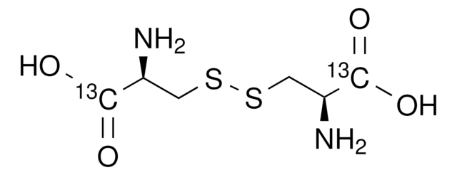 L-胱氨酸-1,1′-13C2 99 atom % 13C, 98% (CP)