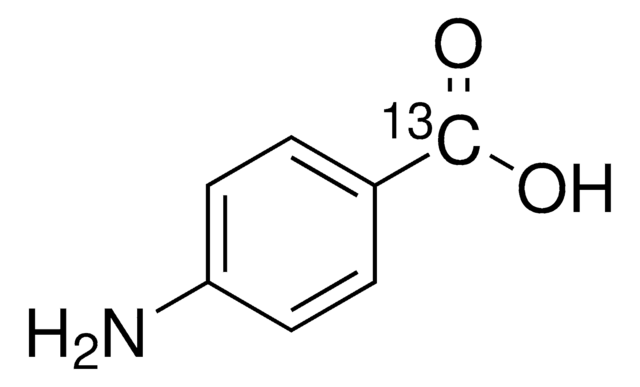 4-Aminobenzoic acid-alpha-13C &#8805;99 atom % 13C, &#8805;99% (CP)