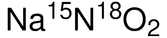 Sodium nitrite-15N,18O2 90 atom % 18O, 98 atom % 15N, 95% (CP)