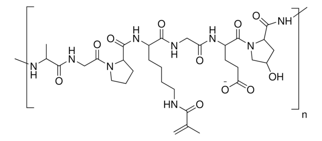 低内毒素 GelMA 溶液 gel strength 300 (bloom), degree of substitution 80%, 0.2&#160;&#956;m, sterile-filtered, GelMA Type B