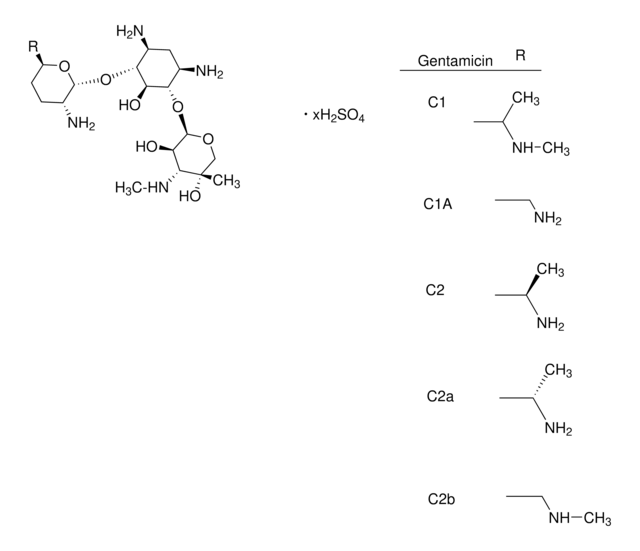 庆大霉素 硫酸盐 Pharmaceutical Secondary Standard; Certified Reference Material