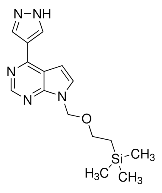 4-(1H-Pyrazol-4-yl)-7-((2-(trimethylsilyl)ethoxy)methyl)-7H-pyrrolo[2,3-d]pyrimidine AldrichCPR